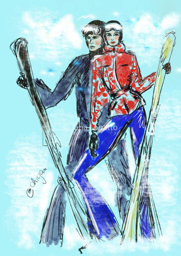 Ski Couple