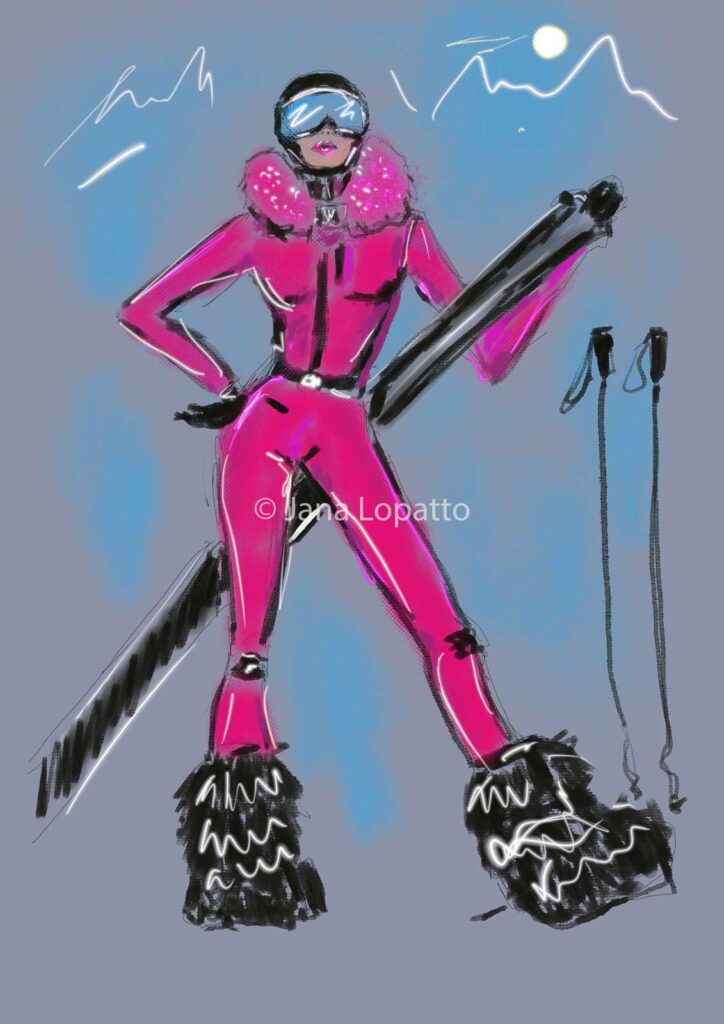 Pink Ski